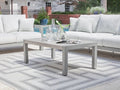 Moonlight View Gray Outdoor Coffee Table