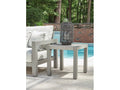 Moonlight View Gray Outdoor End Table
