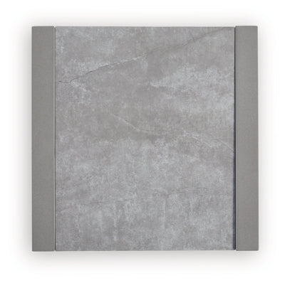Moonlight View Gray Outdoor End Table