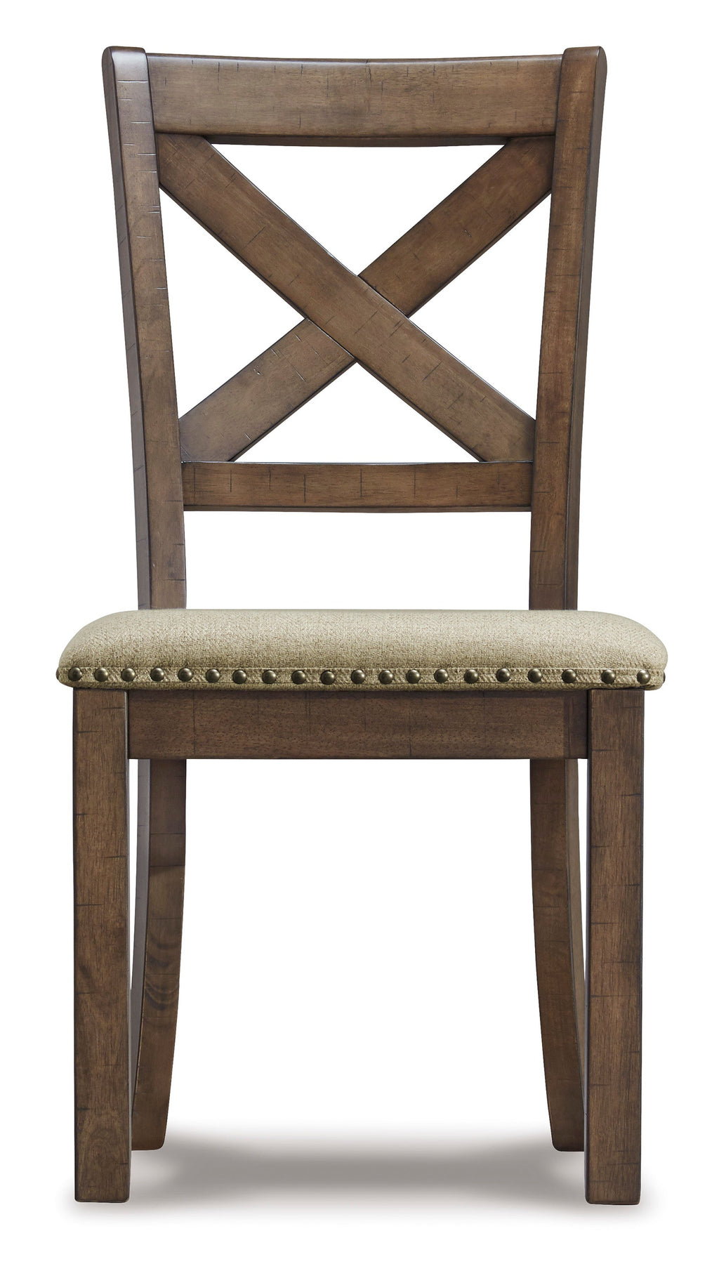 Moriville Beige Dining Table w/4 Chairs & Bench and Server