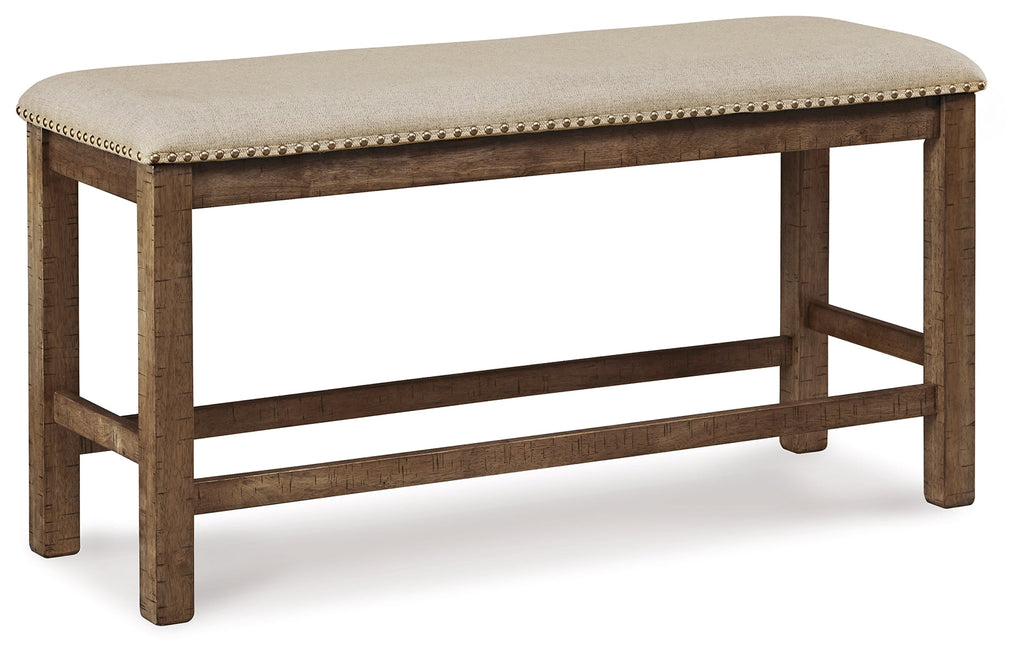 Moriville Grayish Counter Height Dining Table, Brown