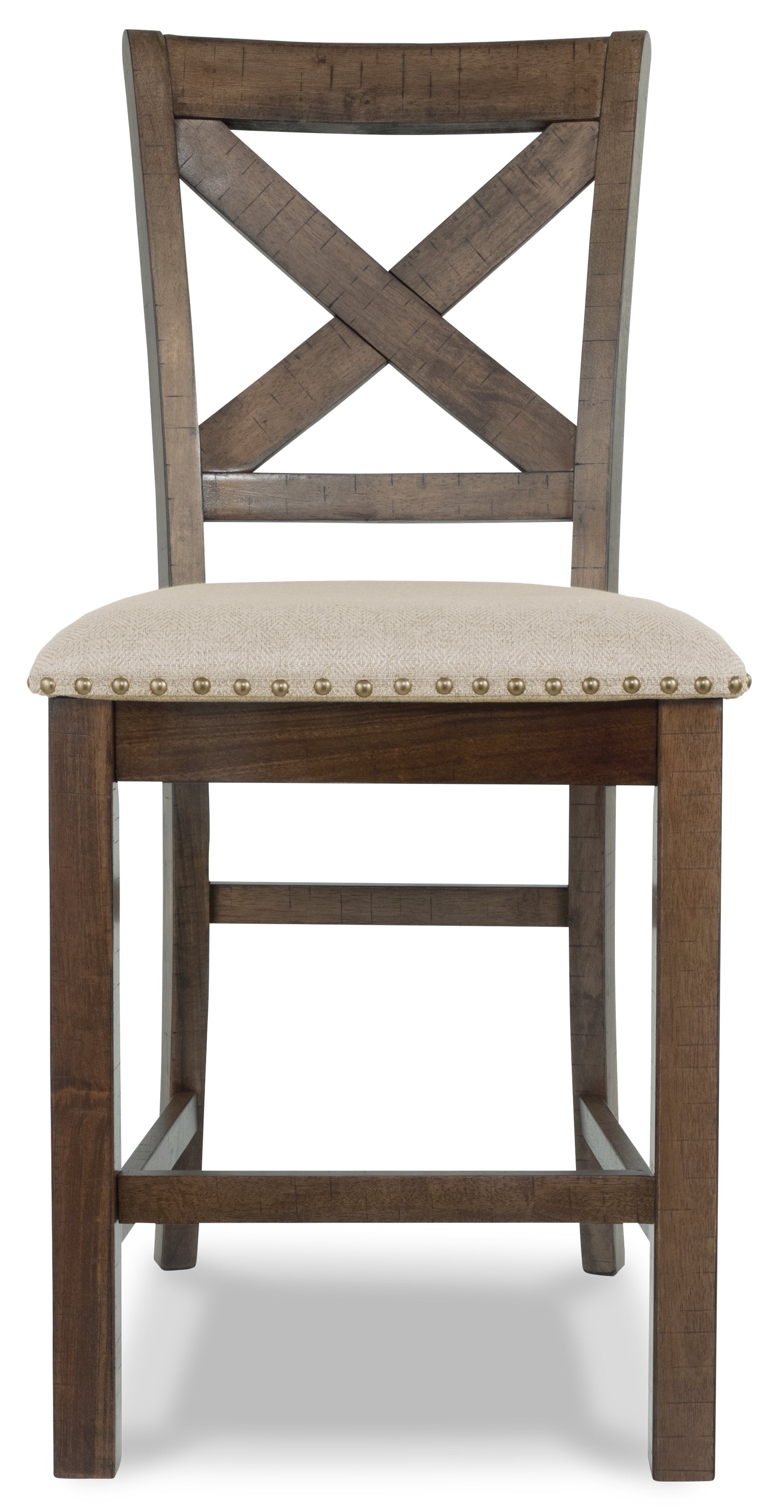 Moriville Grayish Counter Height Dining Table, Brown