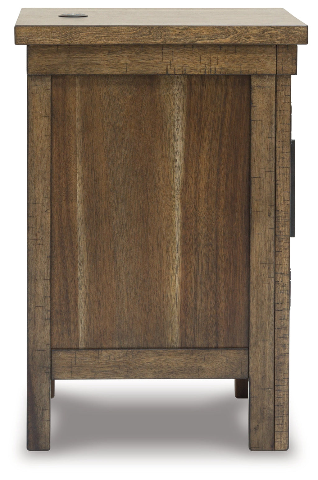 Moriville Grayish Lift-top Coffee Table and 2 Chairside End Tables, Brown