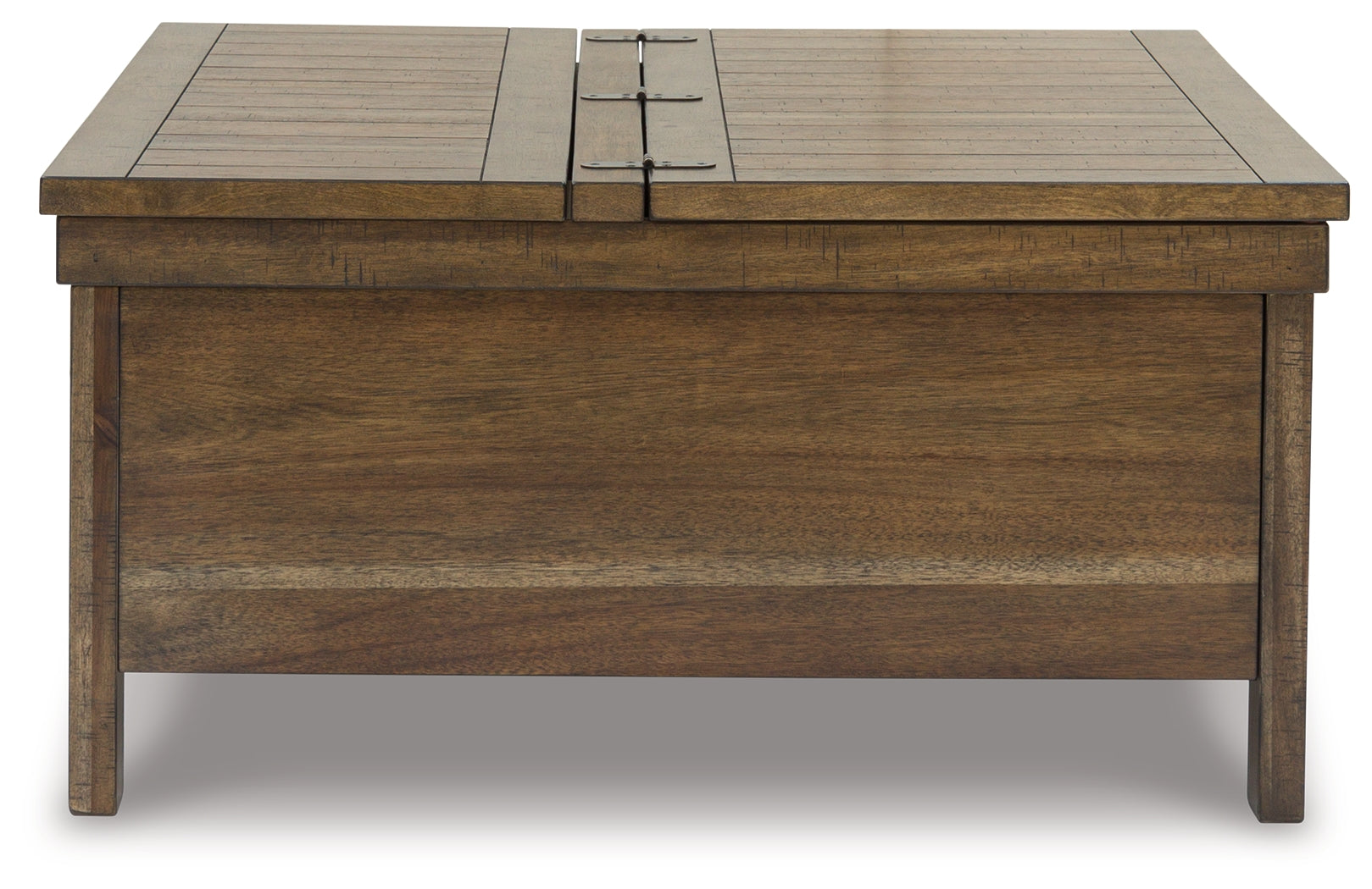 Moriville Grayish Brown Lift-top Coffee Table and 2 End Tables