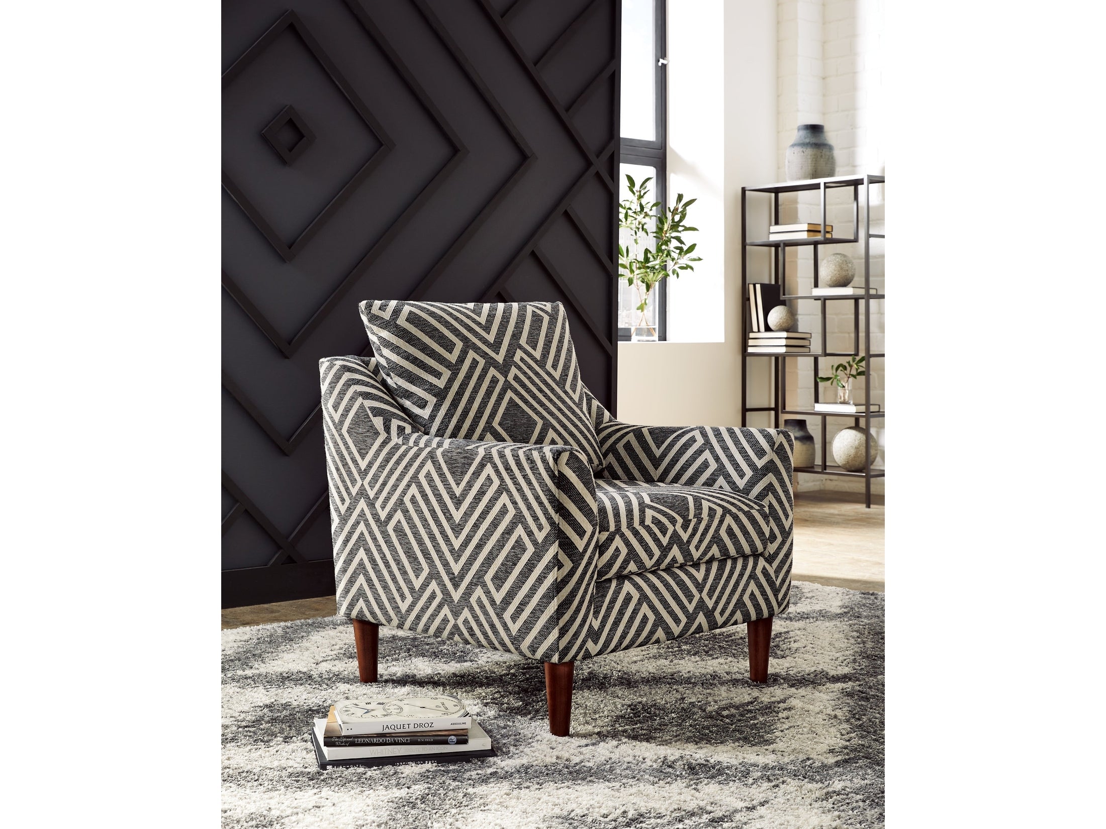 Morrilton Next-Gen Nuvella Natural/Charcoal Accent Chair