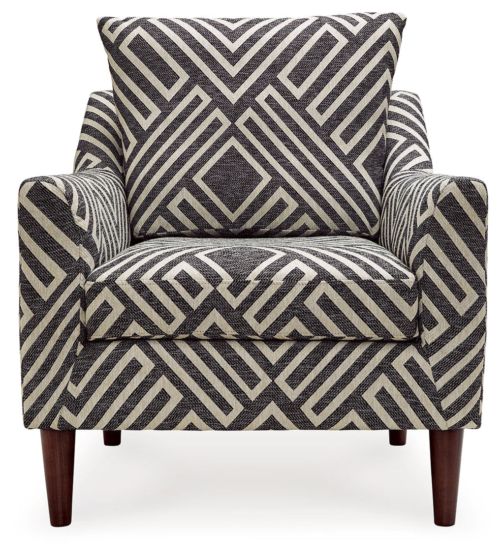 Morrilton Next-Gen Nuvella Natural/Charcoal Accent Chair