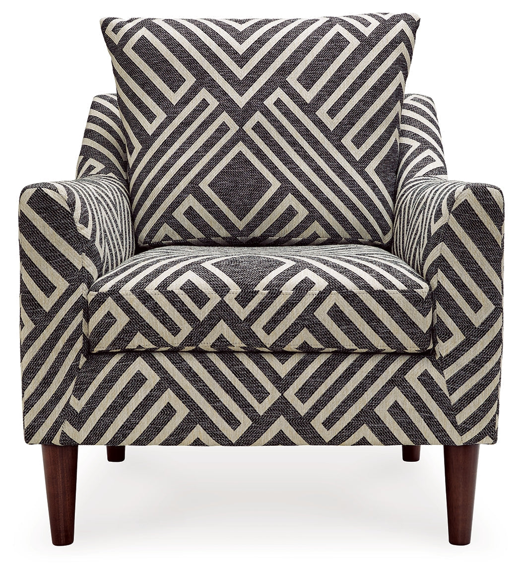 Morrilton Next-Gen Nuvella Natural/Charcoal Accent Chair
