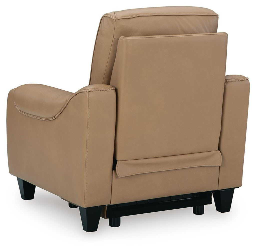 Mosswell Toffee Power Recliner