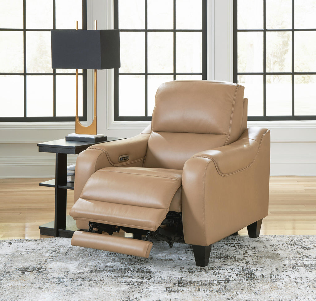 Mosswell Toffee Power Recliner