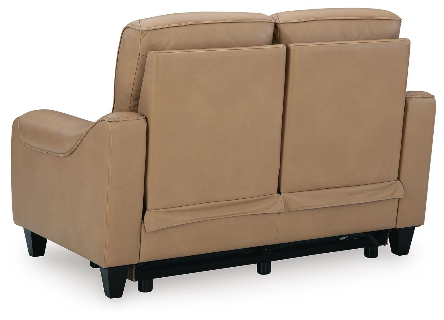 Mosswell Toffee Power Reclining Loveseat