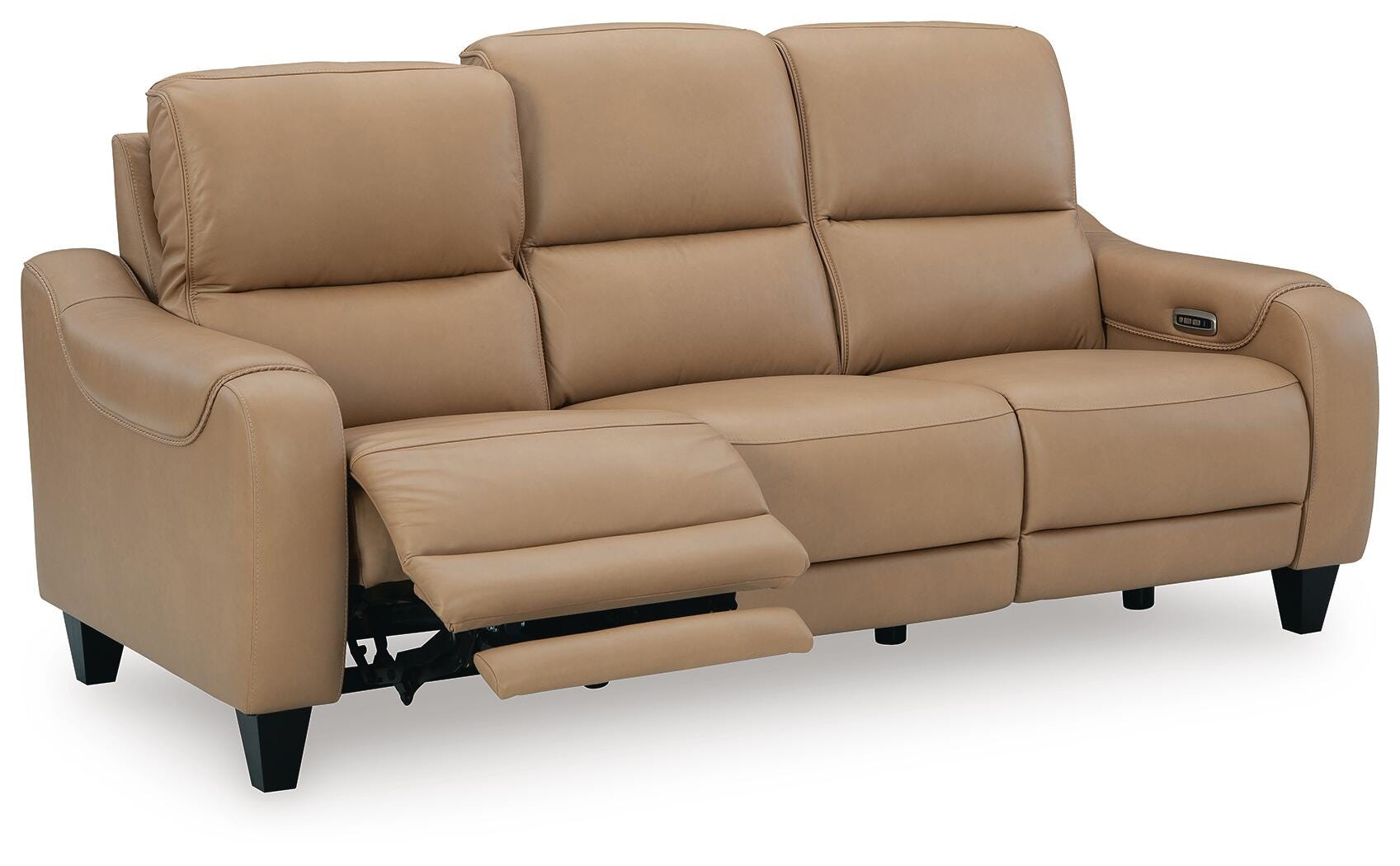 Mosswell Toffee Power Reclining Sofa