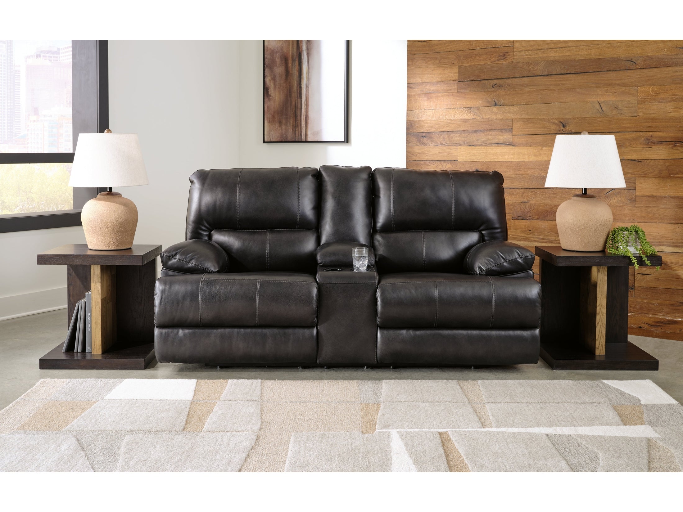 Mountainous Eclipse Power Reclining Loveseat