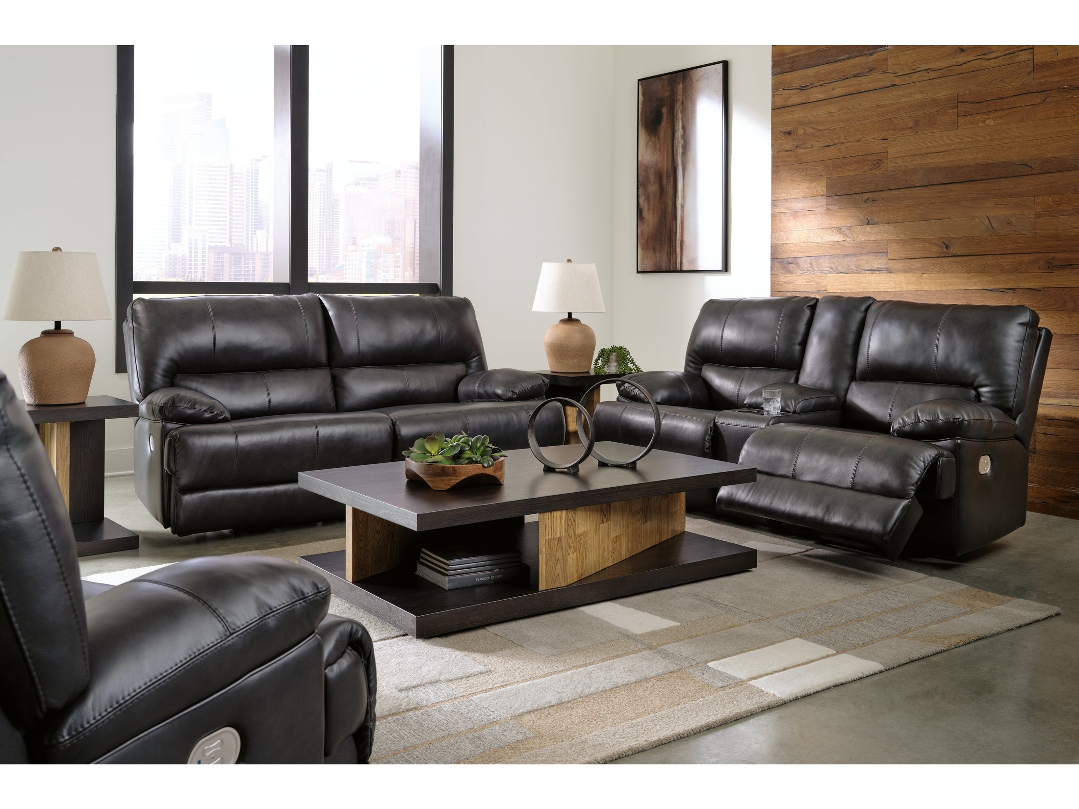 Mountainous Power Reclining Sofa, Loveseat and Recliner