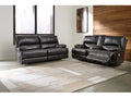 Mountainous Power Reclining Sofa and Loveseat