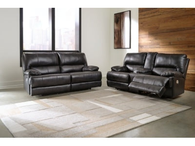 Mountainous Power Reclining Sofa and Loveseat