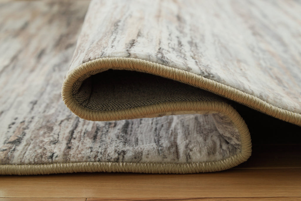 Nace Gray/Brown/White Memory Foam Medium Rug