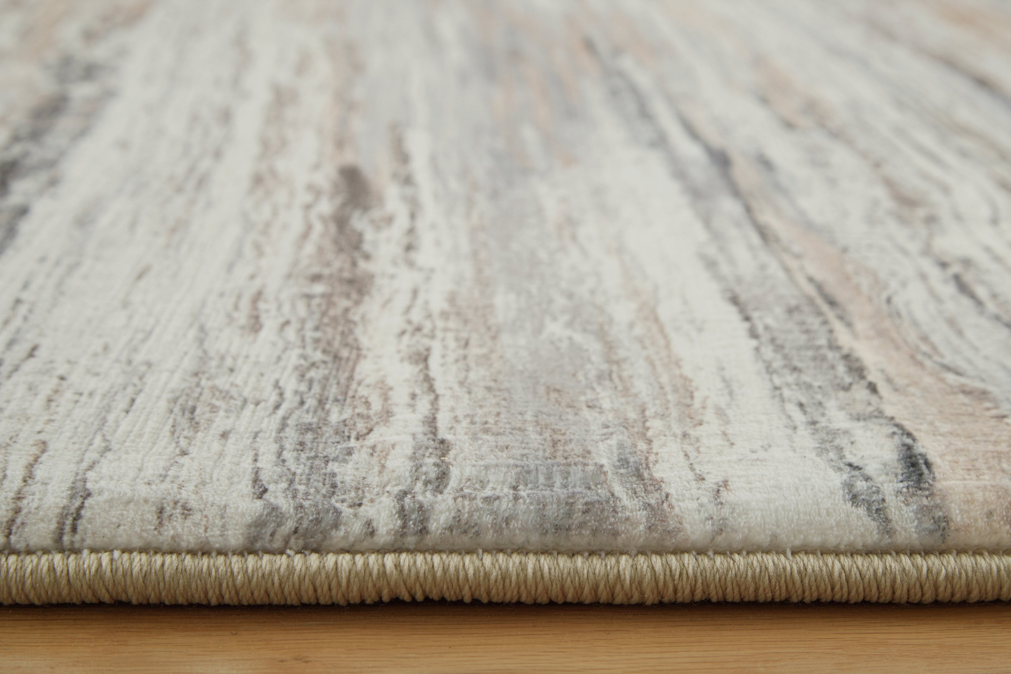 Nace Gray/Brown/White Memory Foam Medium Rug
