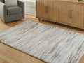 Nace Gray/Brown/White Memory Foam Medium Rug