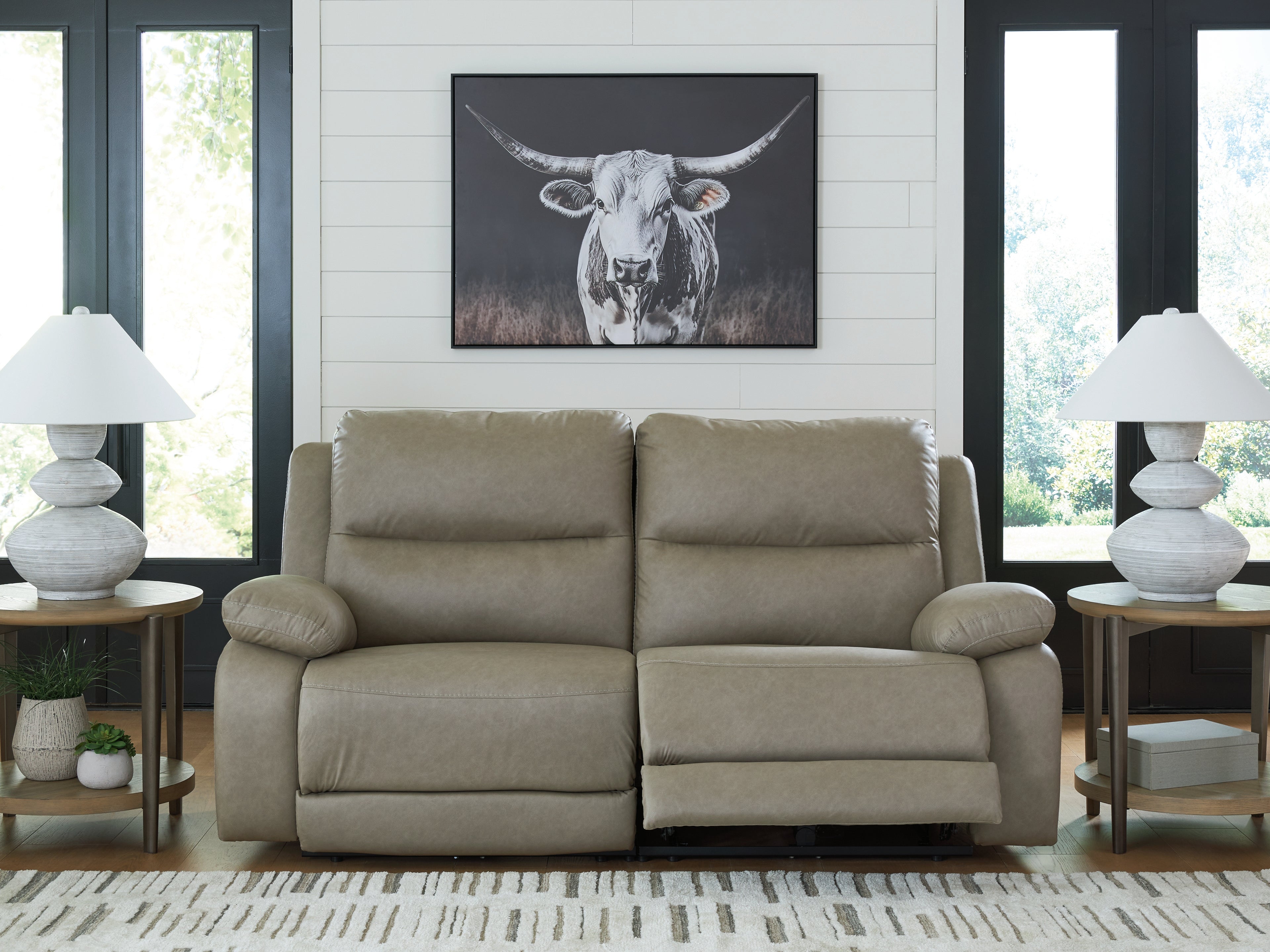Narwhal Place Pebble 2-Piece Reclining Loveseat