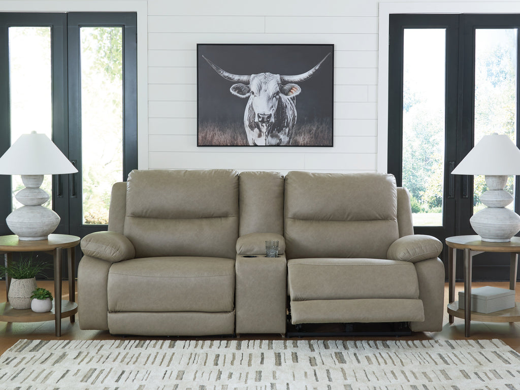 Narwhal Place Pebble 3-Piece Power Reclining Sectional