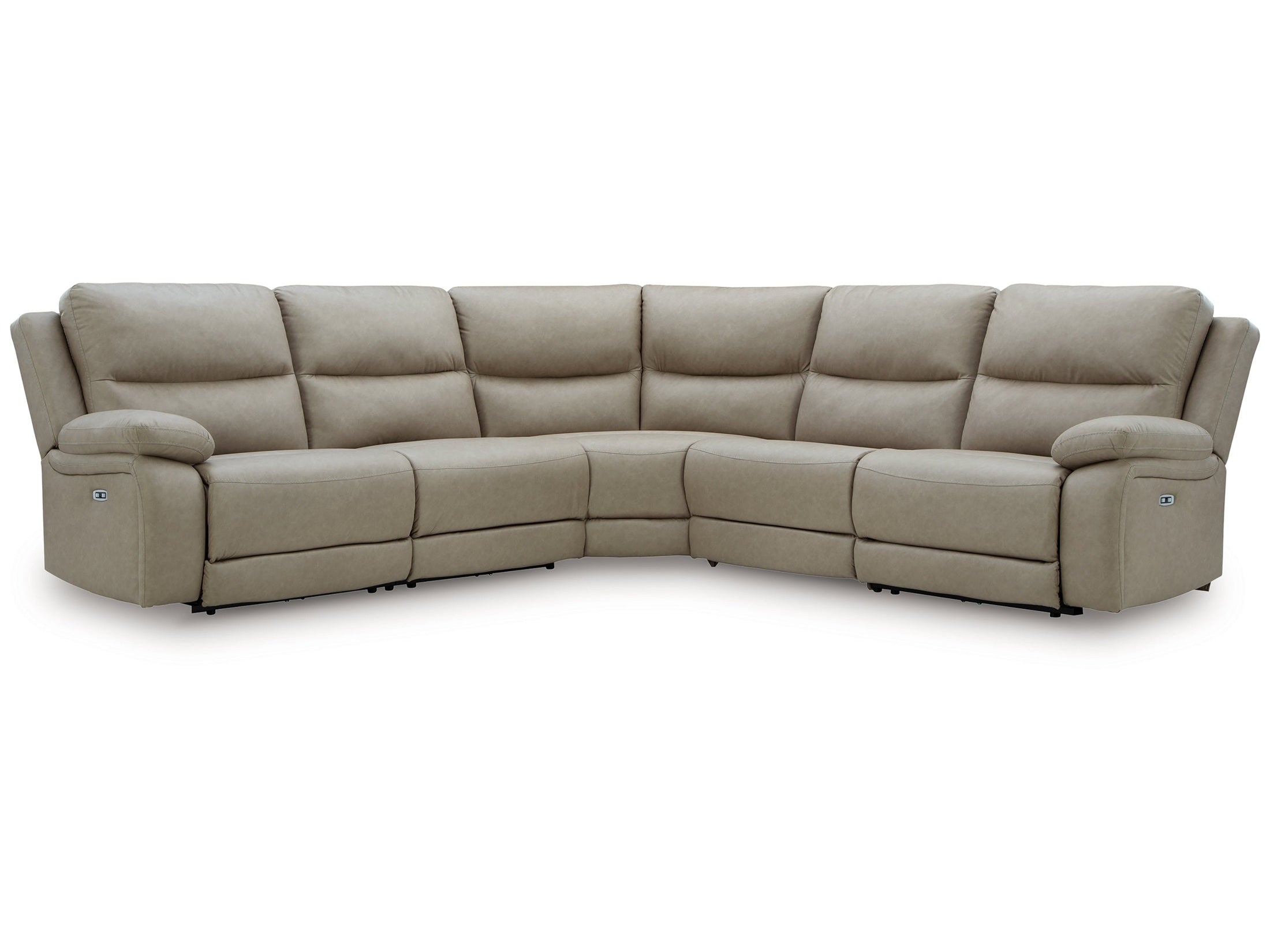 Narwhal Place Pebble 5-Piece Power Reclining Sectional