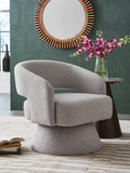 Nashkins Pebble Swivel Accent Chair