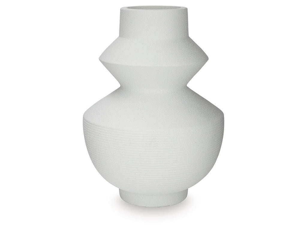 Naveen White Vase