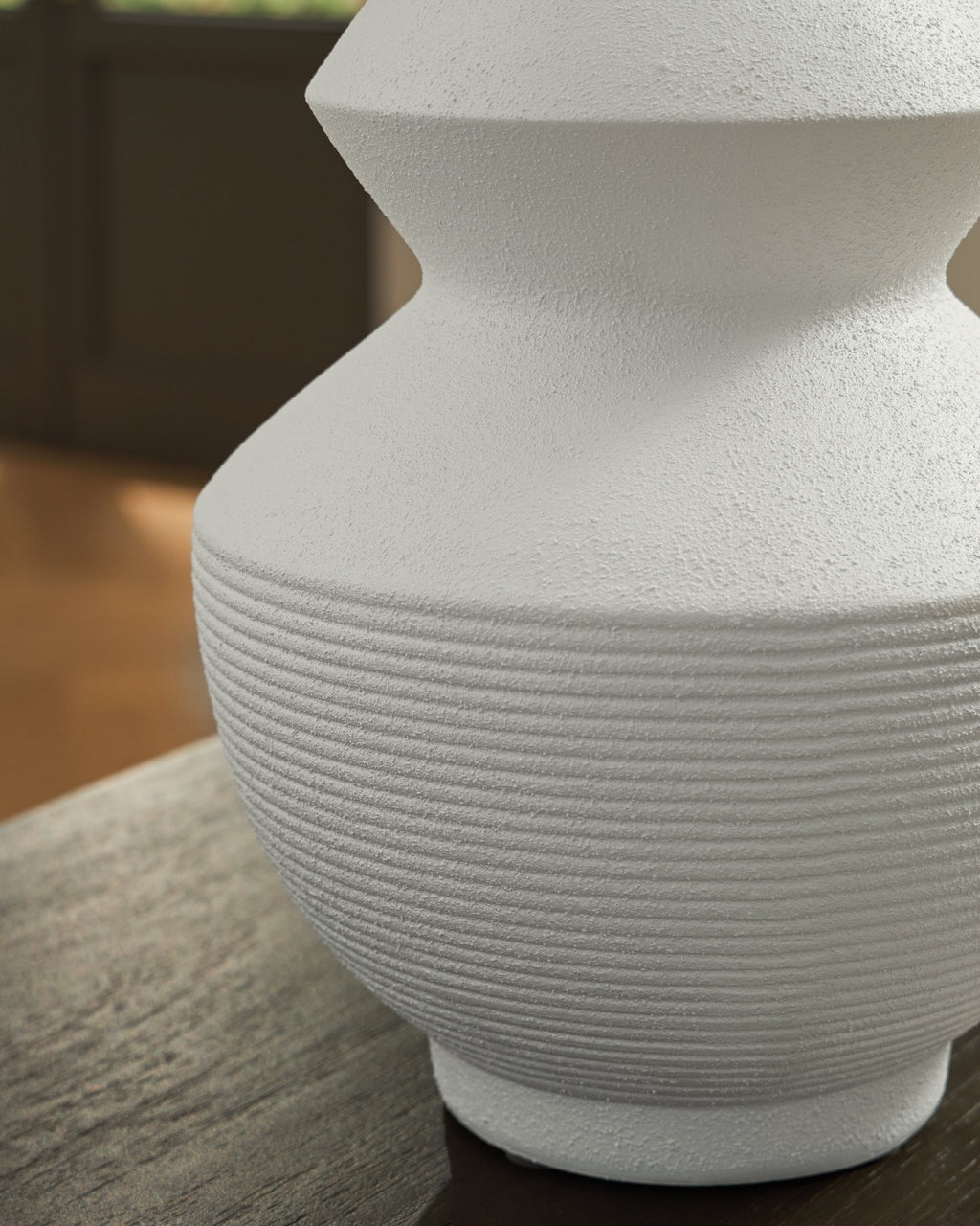 Naveen White Vase