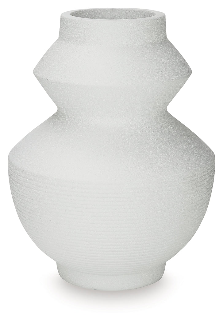 Naveen White Vase