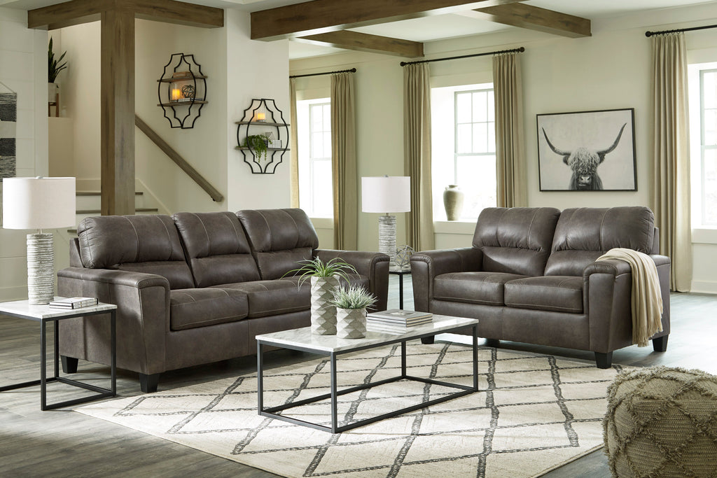Navi Smoke Living Room Set / 2pc
