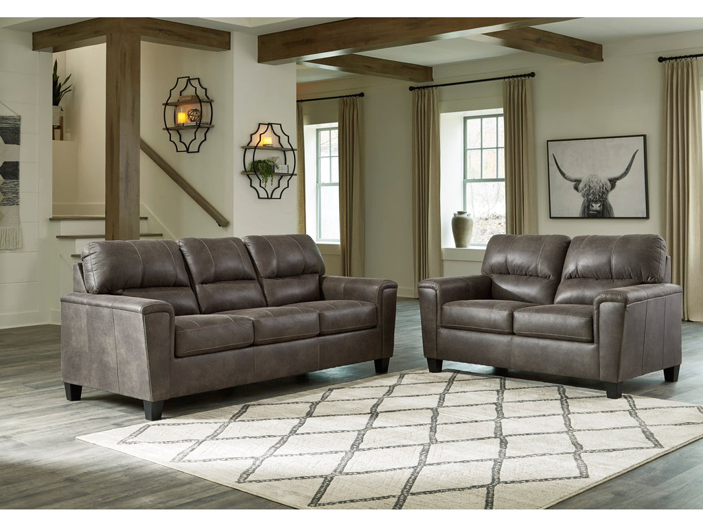 Navi Smoke Living Room Set / 2pc