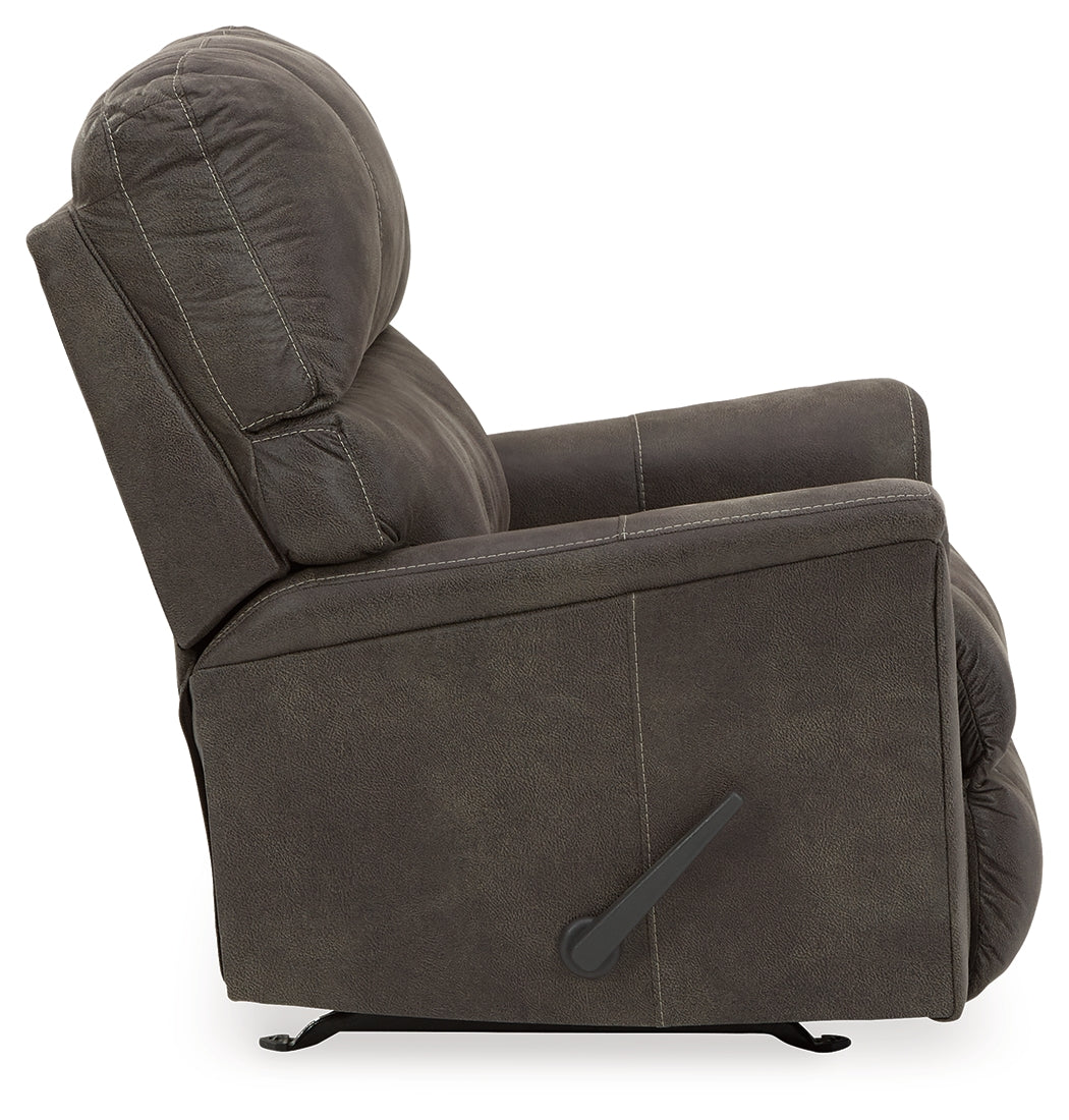 Navi Smoke Rocker Recliner