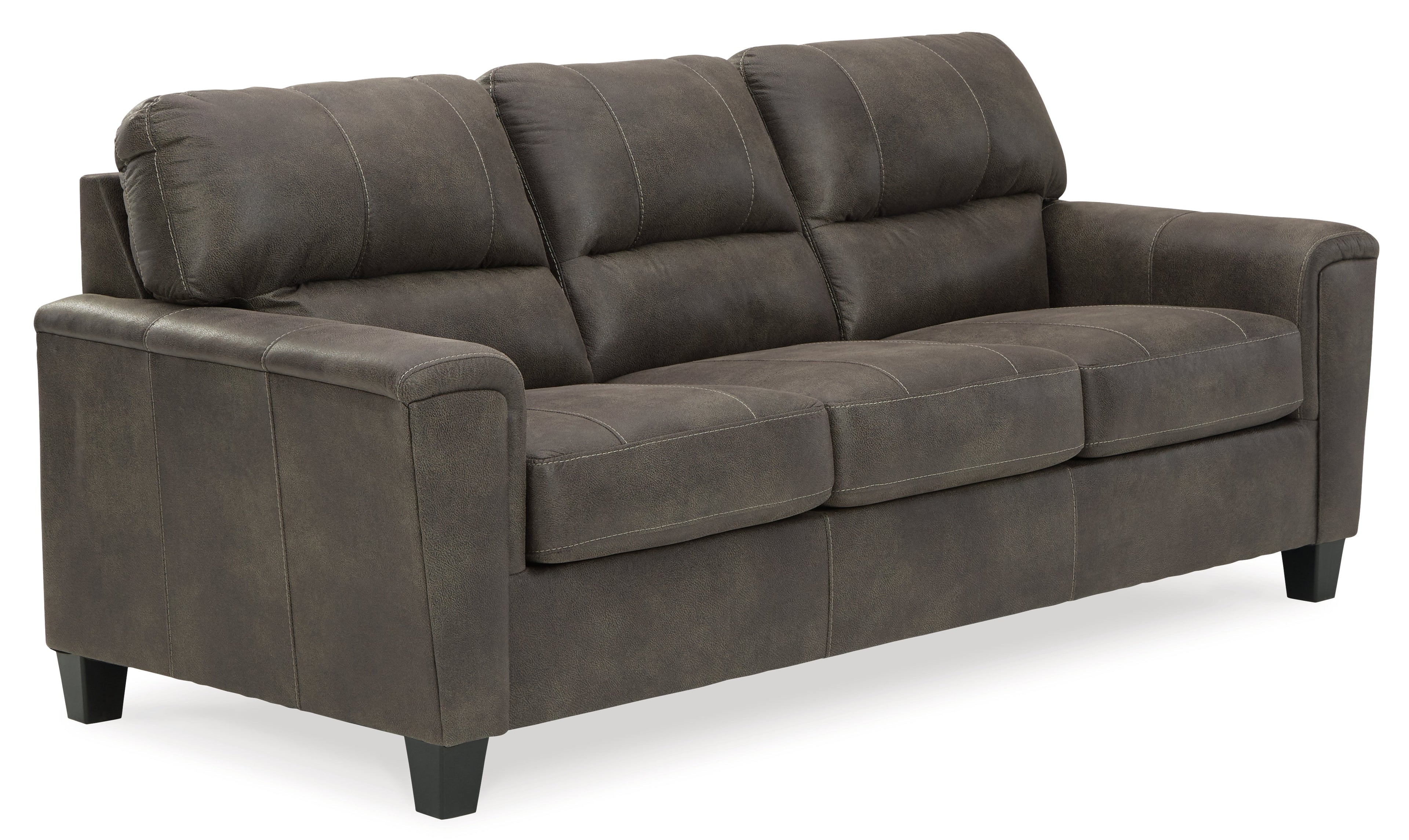 Navi Smoke Sofa and Loveseat