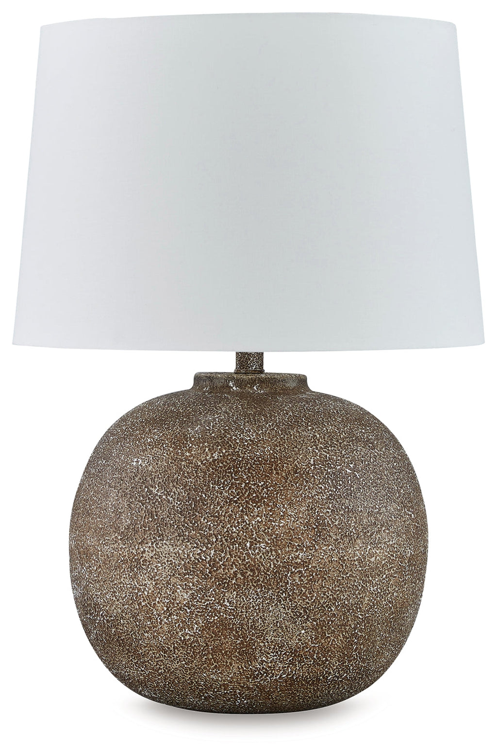 Neavesboro Antique Brown/White 2-Piece Lamp Set