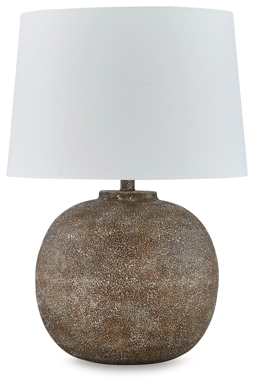 Neavesboro Antique Brown/White 2-Piece Lamp Set