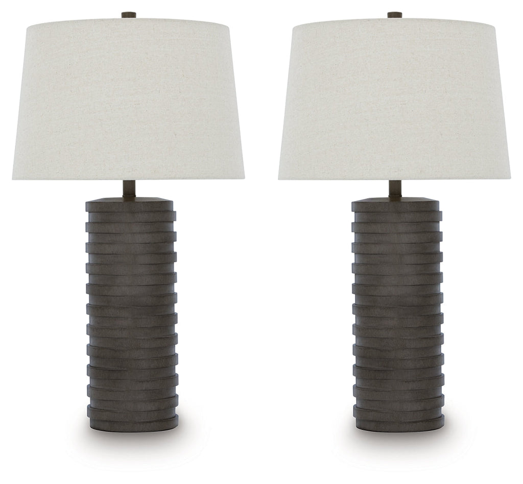 Neilett Antique Brown Table Lamp (Set of 2)
