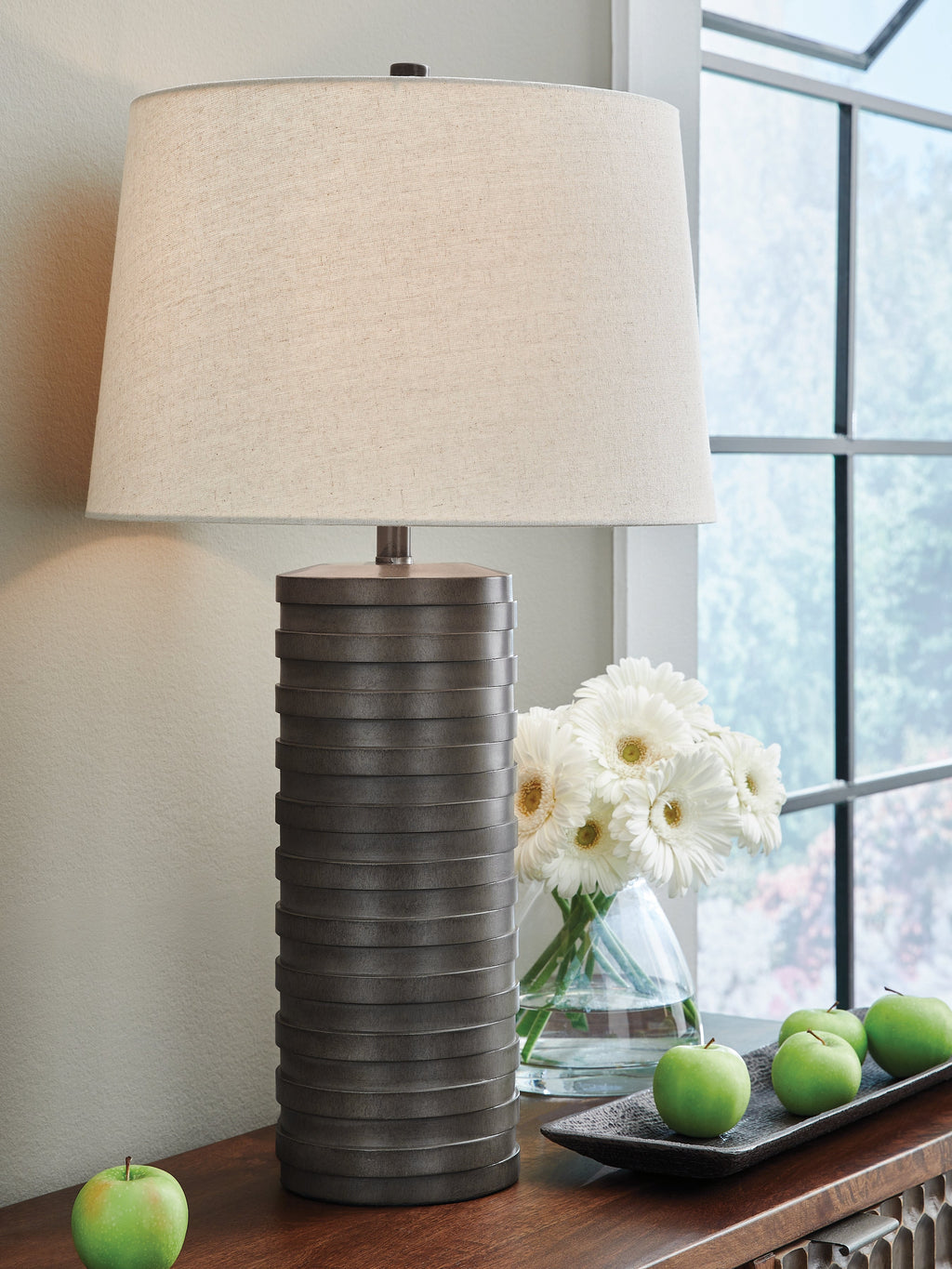Neilett Antique Brown Table Lamp (Set of 2)