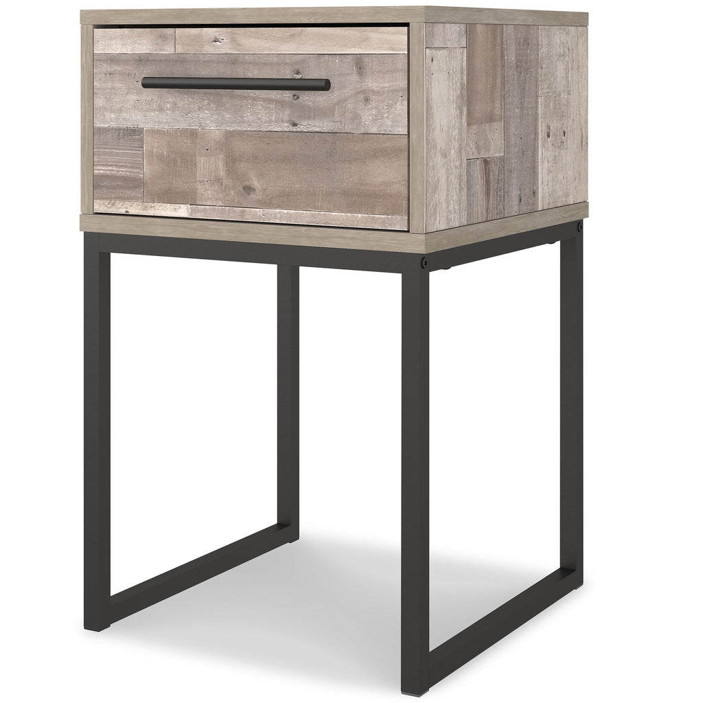 Neilsville Whitewash Nightstand