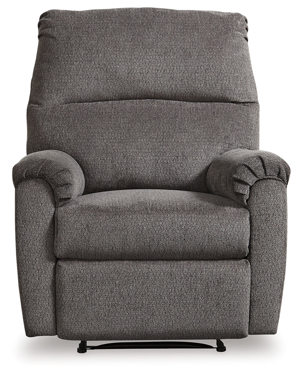 Nerviano Gray Manual Recliner
