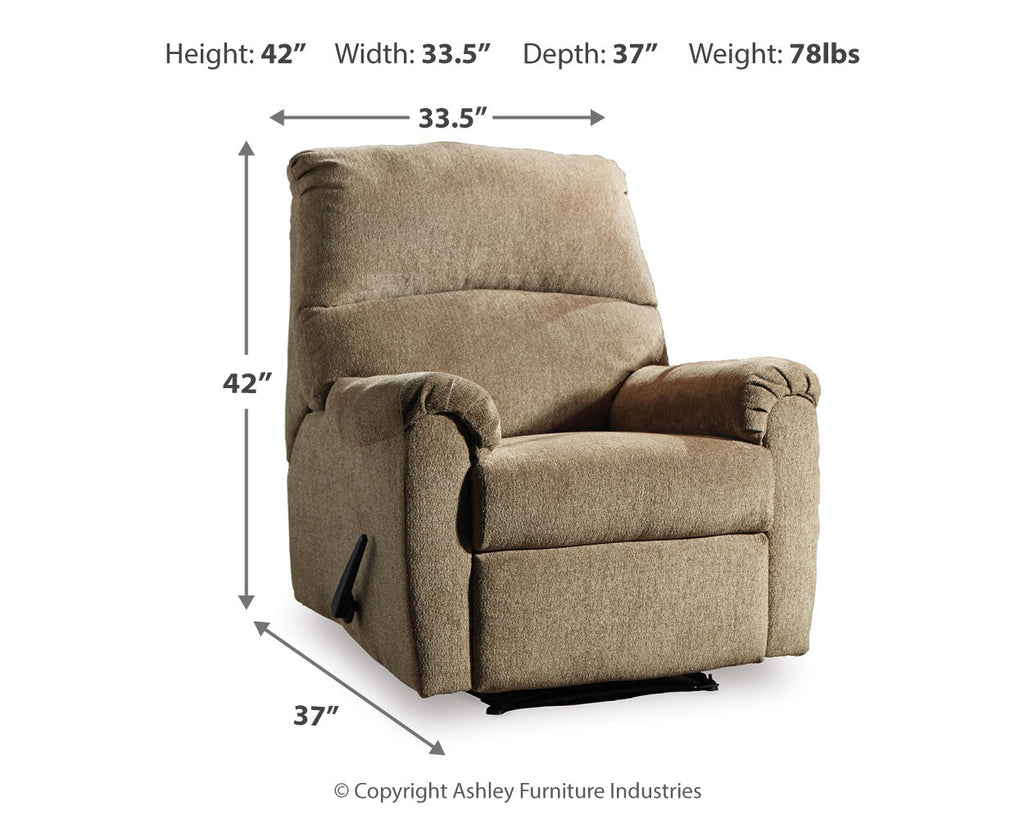 Nerviano Zero Wall Manual Recliner