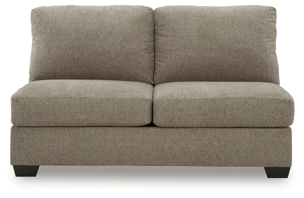 Newellen Hemp 3-Piece Sectional and Oversized Ottoman