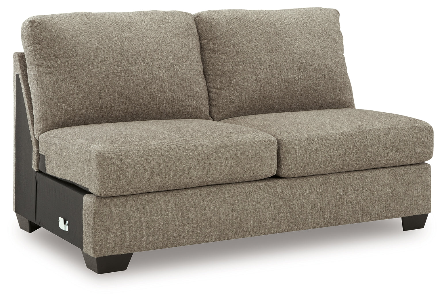 Newellen Hemp 3-Piece Sectional and Oversized Ottoman