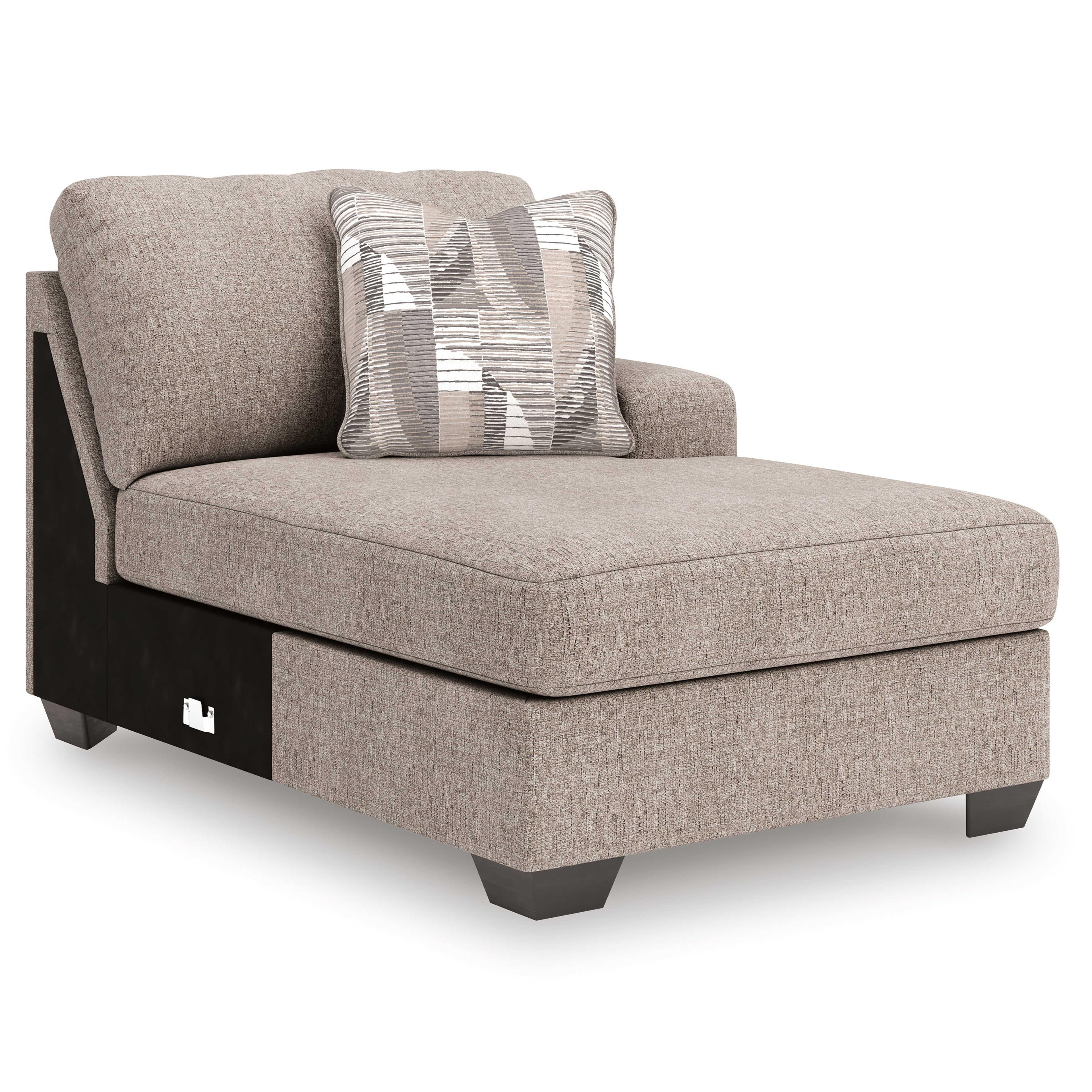 Newellen Hemp 3-Piece Sleeper Sectional with Double Chaise