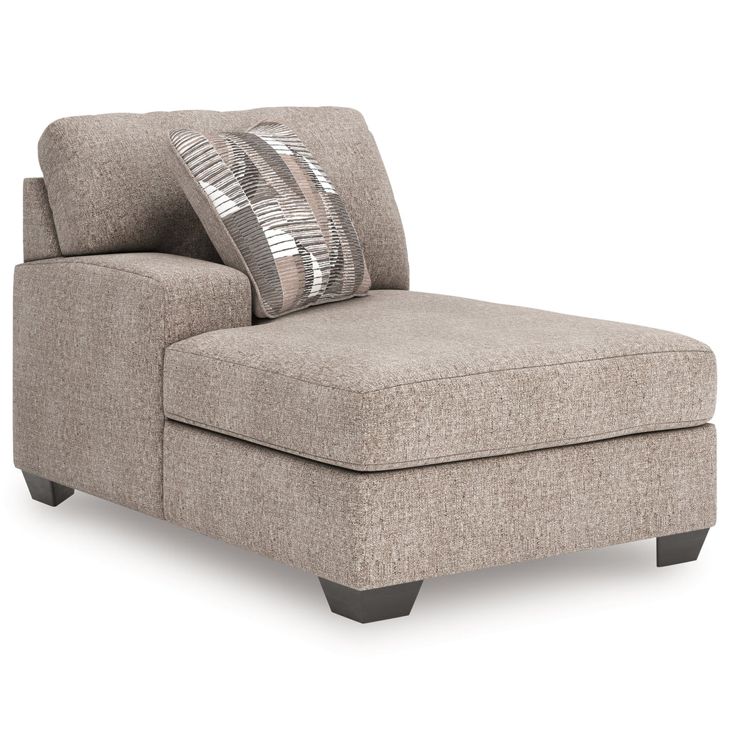 Newellen Hemp 3-Piece Sleeper Sectional with Left Chaise