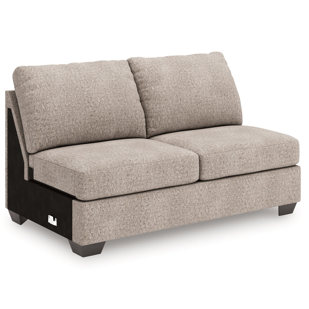 Newellen Hemp 3-Piece Sleeper Sectional with Right Chaise