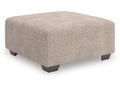 Newellen Hemp Oversized Accent Ottoman