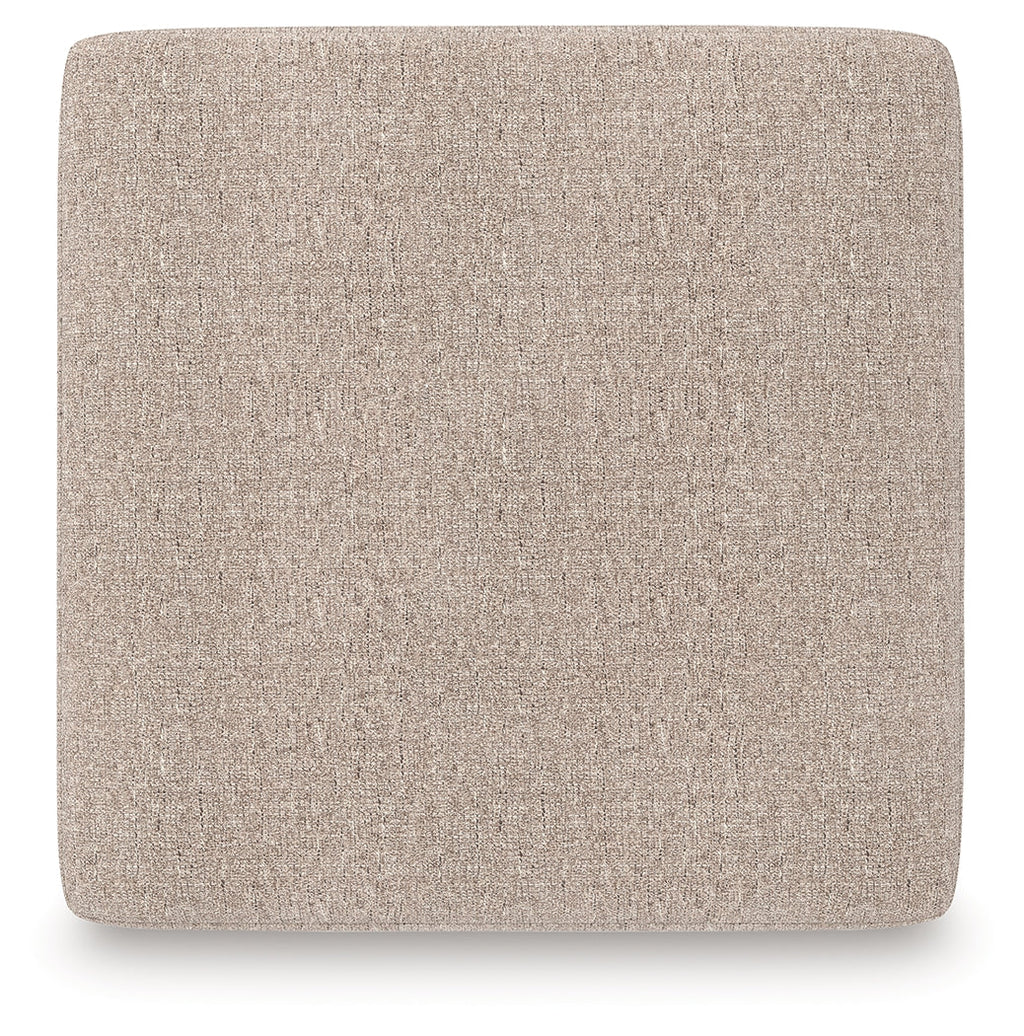 Newellen Hemp Oversized Accent Ottoman