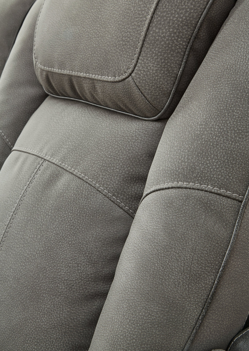 Next-Gen DuraPella Dual-Tone Slate Power Reclining Loveseat w/ Console