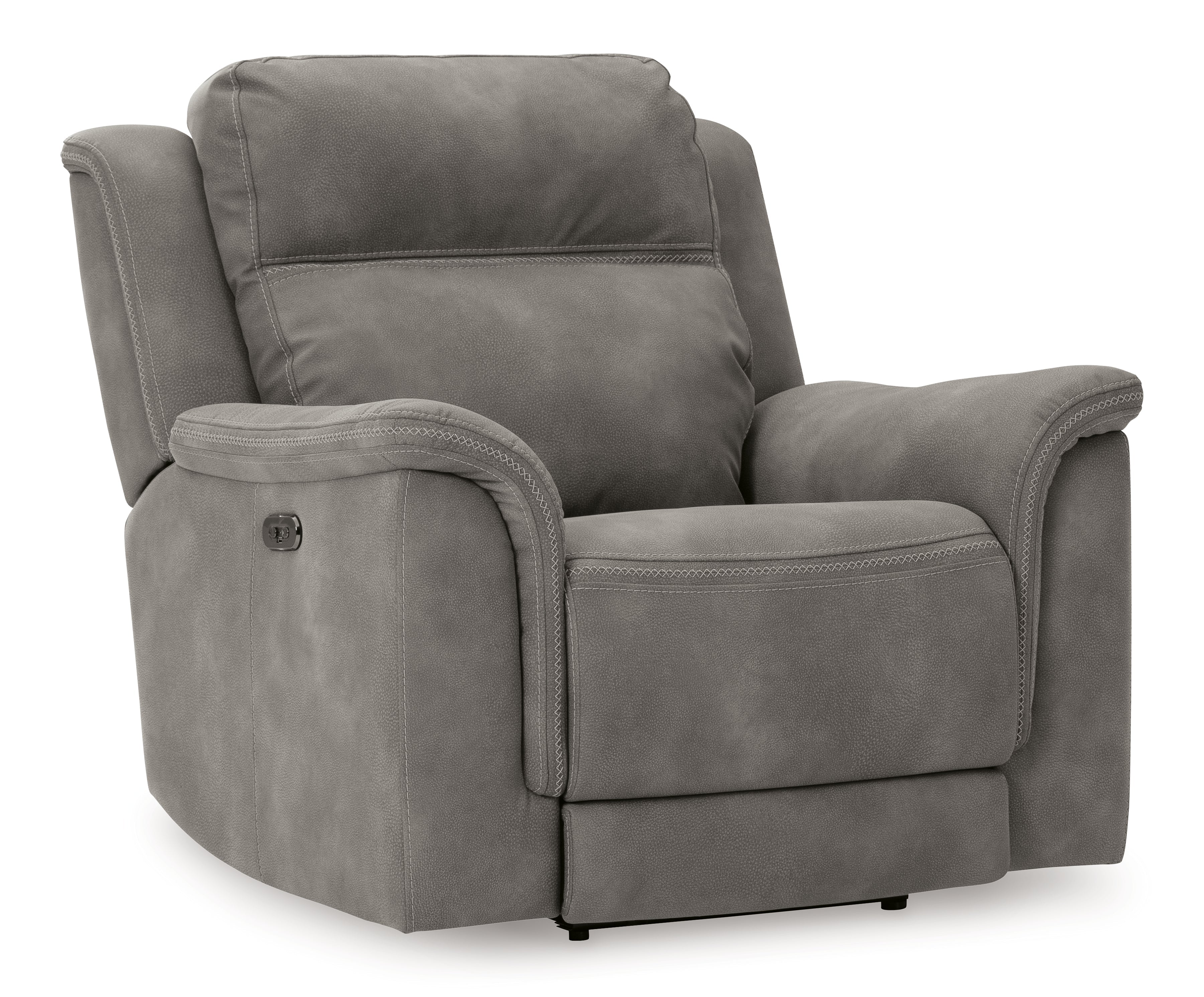 Next-Gen DuraPella Power Reclining Sofa, Loveseat and Recliner Pillow Arm, Gray