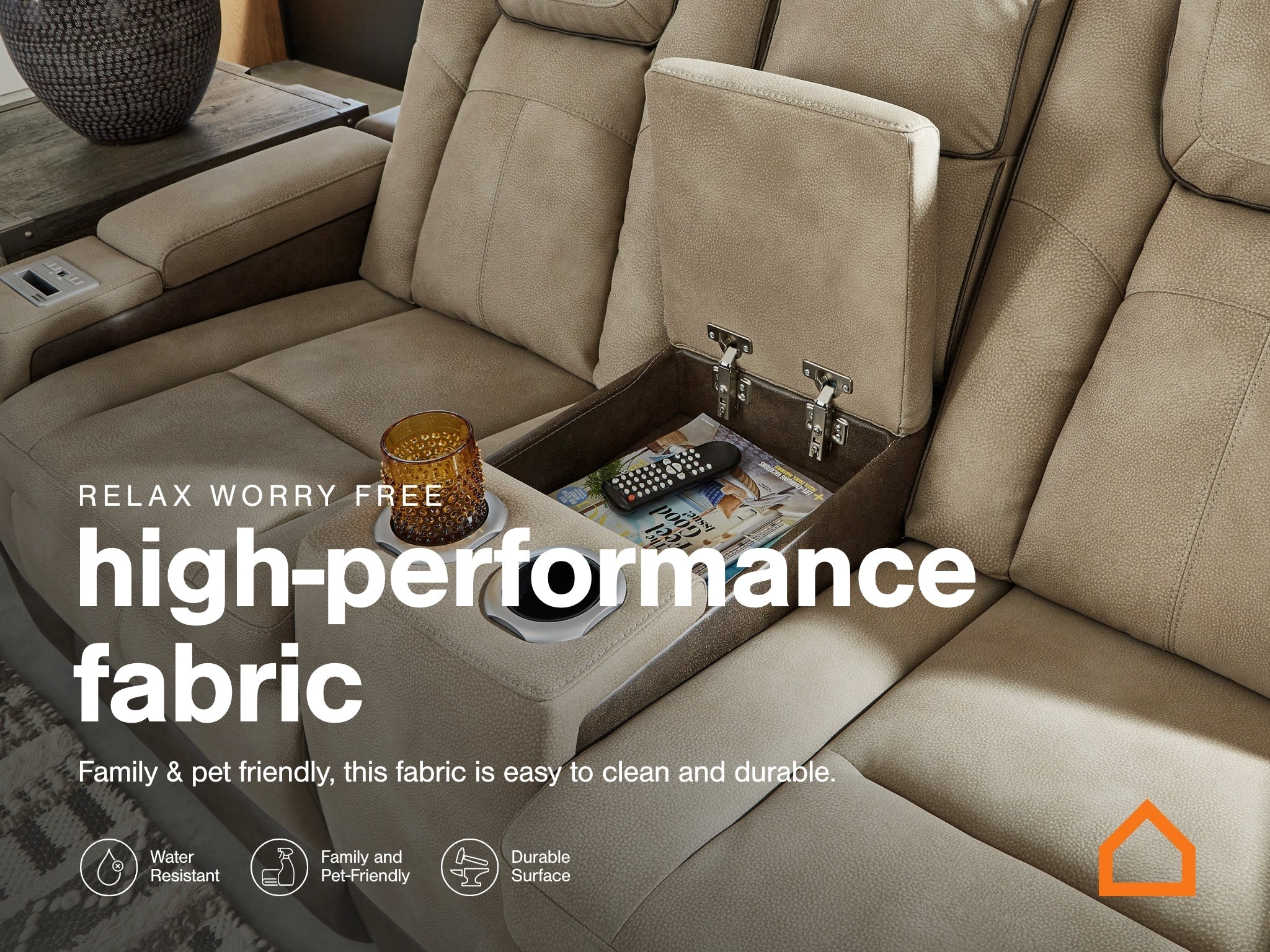 Next-Gen DuraPella Power Reclining Sofa, Loveseat and Recliner Box Arm